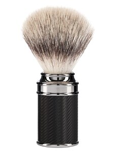 Mühle TRADITIONAL Shaving set from MÜHLE, Silvertip Fibre, handle material metal, black