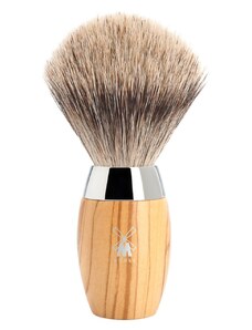 Mühle KOSMO MÜHLE shaving brush, fine badger, handle material olive wood