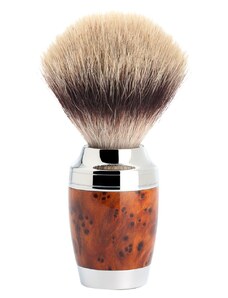 Mühle STYLO MÜHLE shaving brush, Silvertip Fibre, handle material thuja wood