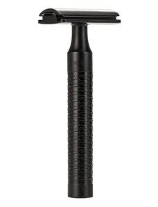 Mühle ROCCA MÜHLE Safety razor, closed foam edge, stainless steel with black handle, DLC