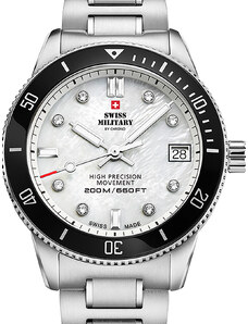 Swiss Military by Chrono Swiss Military SM34089.03 Diver Ladies Watch 37mm 20ATM