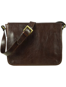 Glara Italian leather crossbody bag