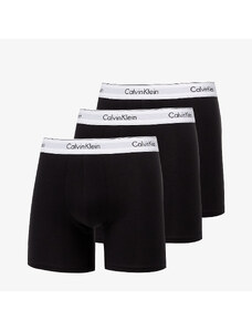 Boxeralsó Calvin Klein Modern Cotton Stretch Boxer Brief 3-Pack Black/ Black/ Black