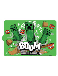 Minecraft tányéralátét boom