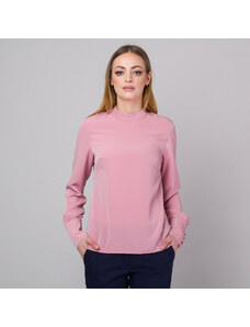 Willsoor Női blúz rózsaszín szín sima mintával 13689