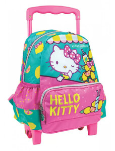 Hello Kitty gurulós ovis hátizsák 30cm
