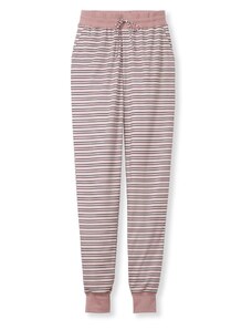 CALIDA Pizsama nadrágok fáradt rózsaszín / fekete / fehér