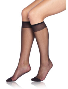 Bellinda FLY KNEE HIGHS 15 DAY - Women's knee-high socks - black