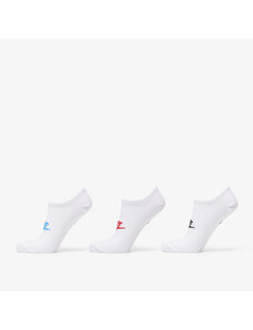 Férfi zoknik Nike Sportwear Everyday Essential No-show Socks 3-Pack White/ Multicolor