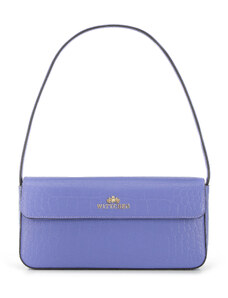 Női bőr bagett táska Wittchen, világos lila, természetes bőr