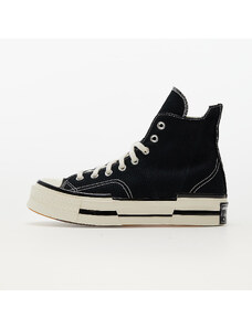 Converse Chuck 70 Plus Black/ Egret/ Black, magas szárú sneakerek