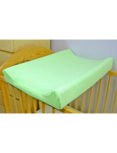 Baby nellys bársony lepedő pelenkázó lapra, 60cm x 80cm - zöld
