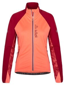 Women's running jacket KILPI NORDIM-W coral