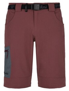 Men's outdoor shorts Kilpi NAVIA-M dark red