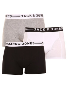 3PACK tarka Jack and Jones férfi boxeralsó
