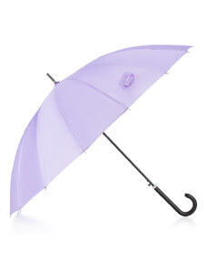 Nagy átmérőjű, félautomata esernyő Wittchen, világos lila,