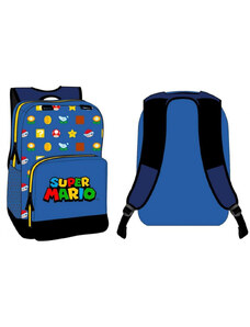 Super Mario hátizsák kék 35cm