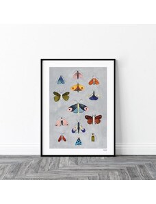 AnyAnak Dekoratív poszter, pillangókkal