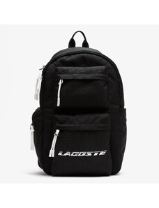Lacoste Unisex kontrasztos feliratos hátizsák