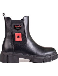 SHELVT ShelovetNői fekete platformos cipő H055-1B