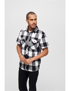 Brandit Shirt with half sleeves white/black