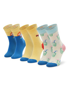 3 pár hosszú szárú gyerek zokni Happy Socks
