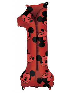 Disney Mickey fólia lufi 1-es szám 66cm