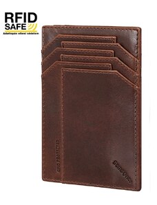 Samsonite VEGGY RFID védett barna kártyatartó 144484-1647