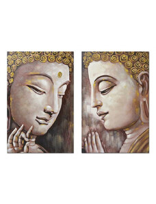 Kép DKD Home Decor Buddha 80 x 3 x 120 cm Keleti (2 egység)