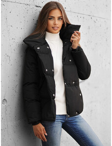 Női téli kabát Fekete OZONEE JS/M23062/392Z