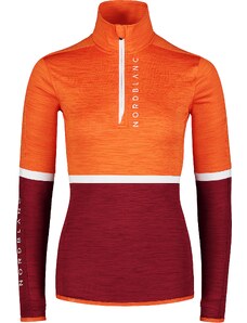 Nordblanc Narancssárga női powerfleece pulóver MID