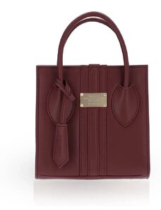 Alexandra K Vegan Leather Handbag 1.6.1 Mini - Burgundy Corn