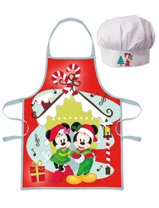 Disney Minnie gyerek kötény szett karácsony