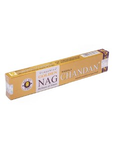 Flexity Incense Golden Nag Chandan indiai füstölőpálcák 15 g