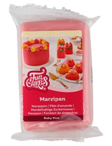 Funcakes Rózsaszín marcipán - Baby Pink 250 g