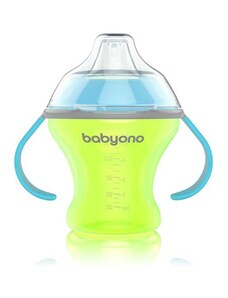 Babyono cseppmentes ivópalack kemény szopókával - zöld, kék
