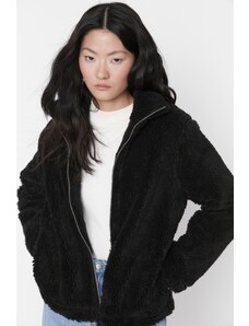Női kabát Trendyol Fur detailed