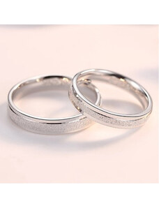 Ékszerkirály Ezüst női karikagyűrű, 5-ös méret