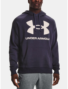 Under Armour Sweatshirt UA Rival Fleece Big Logo HD-GRY - Mens