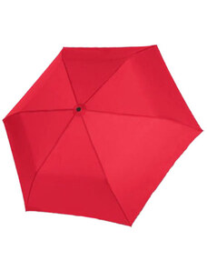 Ultrakönnyű kézi nyitású piros esernyő Doppler