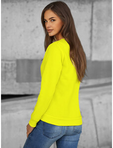 Női pulóver Sárga neon OZONEE JS/W01Z