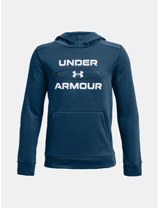 Fiú Under Armour UA Armour Fleece Graphic HD Gyerek Melegítő felső Kék