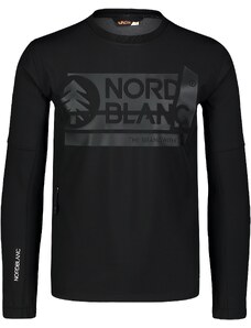 Nordblanc Fekete férfi softshell pulóver DECOMPONATE