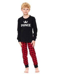 DN Nightwear Prince fiúpizsama, fekete