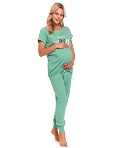 DN Nightwear Best mom kismamapizsama, zöld