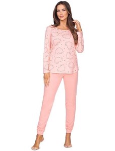 Regina Astera női pizsama, rózsaszín