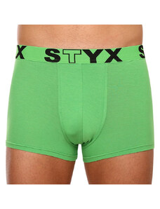 Zöld férfi boxeralsó Styx sport gumi