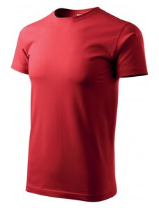 Malfini Férfi egyszerű póló, piros