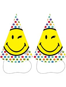 Emoji Parti kalap csákó 8 db-os
