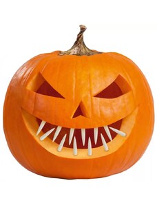 Halloween Tök dekorációs fogak 12 db-os